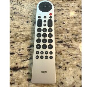 RCA WD14173 Smart TV Remote Control Silver Black Replacement Controller